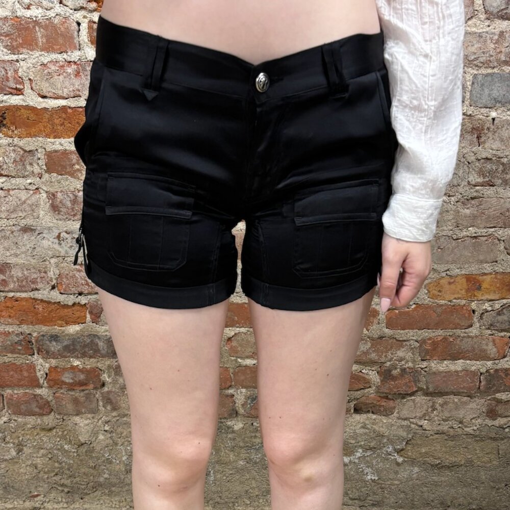 Rich and Skinny Low-rise Shorts